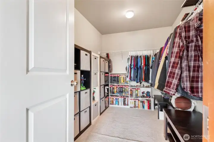 Large walk-in closet