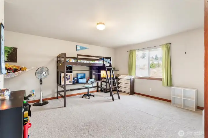 Bedroom 1 with lots of space.