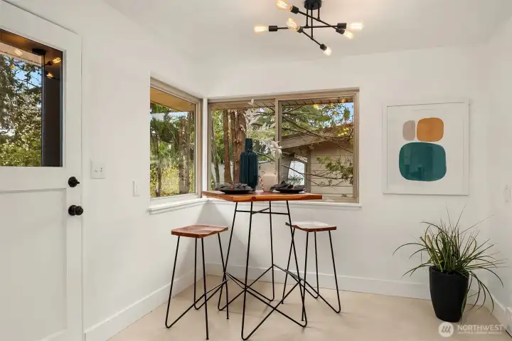 Kitchen dining nook