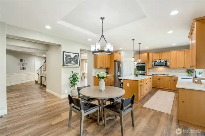 Don't miss the butlers pantry between the kitchen and dining room.