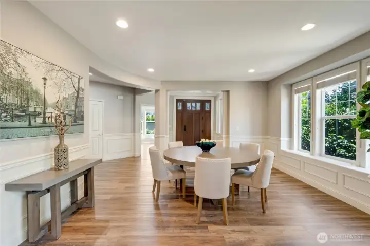 Looking back toward the main entrance.