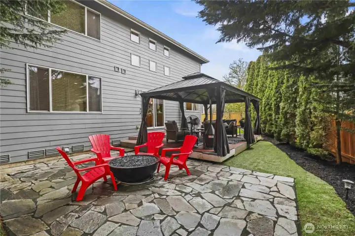 Roast marshmallows on a summer evening...