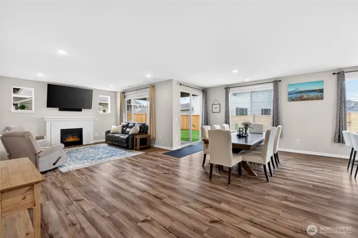 Great space for entertaining