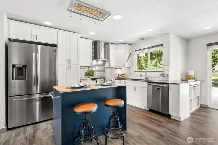 Stainless steel appliances