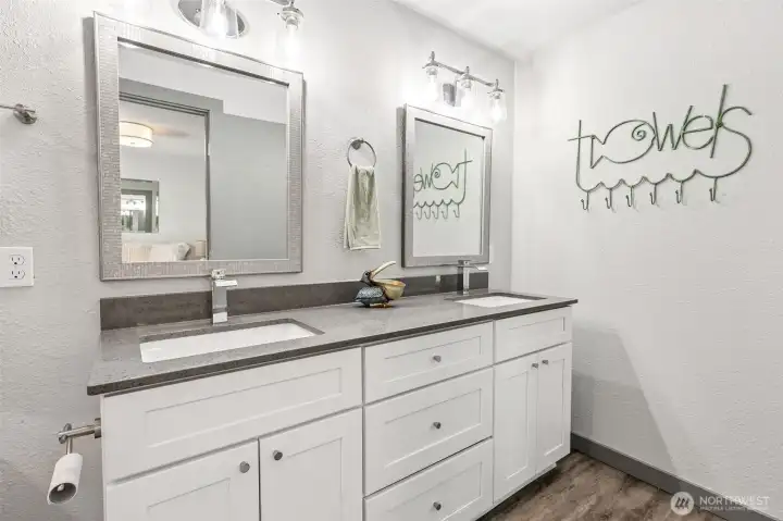 and double vanity
