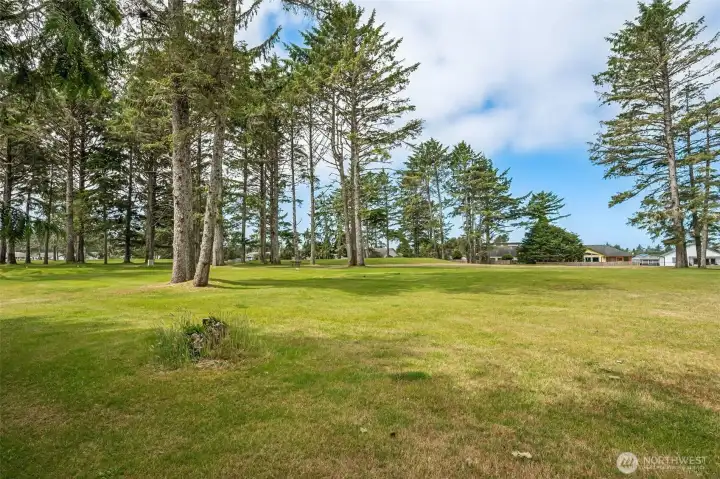 Beautiful scenery surrounds the home