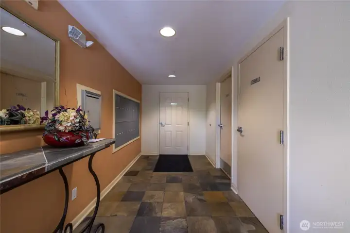 Building entrance - welcome home! Building entrance - welcome home!