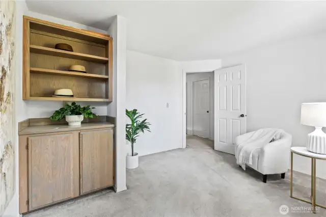 Enter into your private escape! The Primary suite has a sitting area that leads to the bedroom, walk in closet as well as ensuite bath!