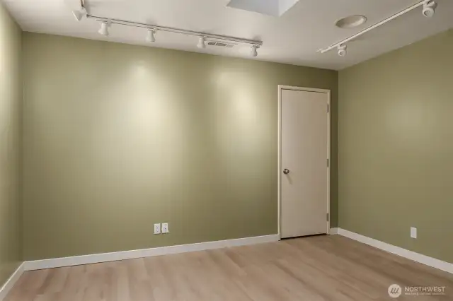 Office with walk-in closet