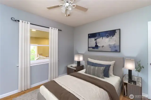 Bedroom 2 Virtually Staged
