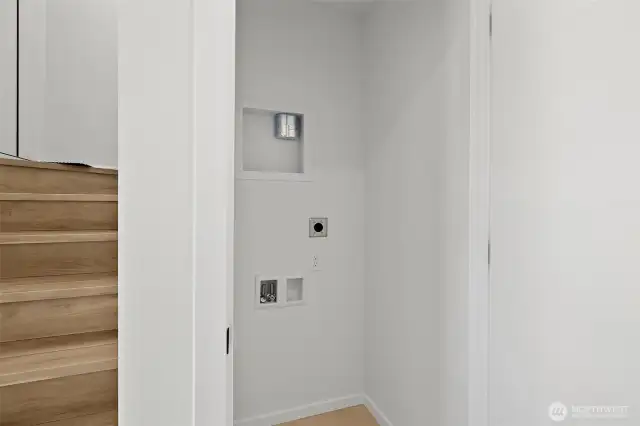 Washer/Dryer is included! Model home. Colors and finishes may vary.