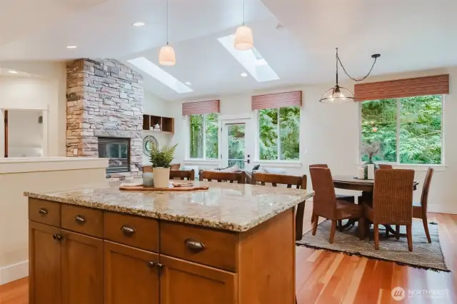 Open concept great for entertaining