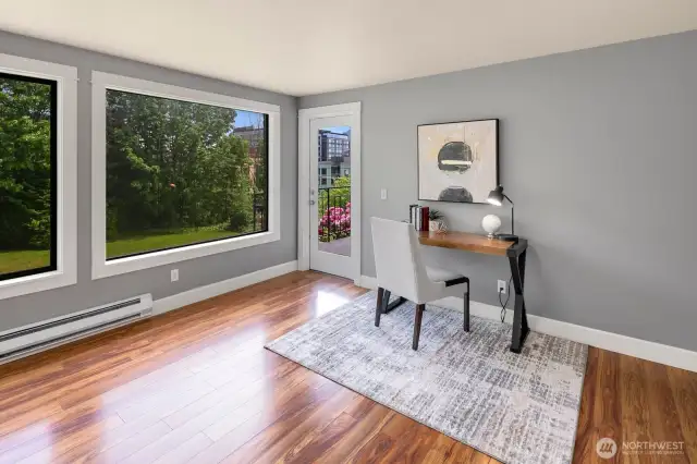 Extra space for home office!