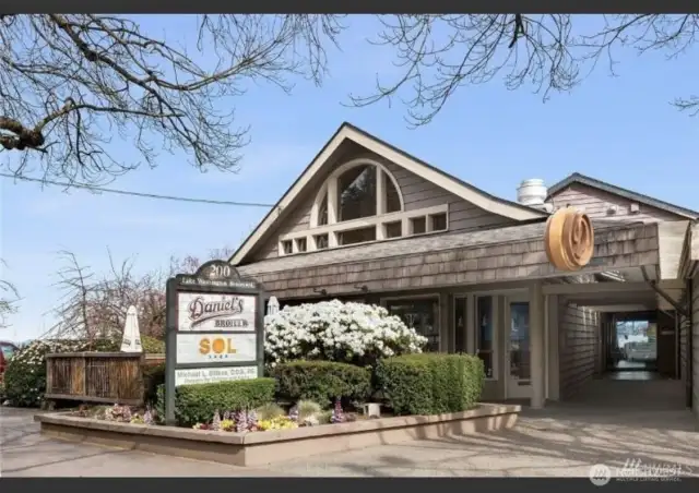 Daniels Broiler for those relaxing happy hours or steak dinners!