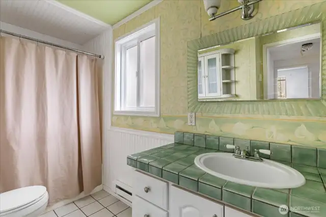 Upstairs bathroom