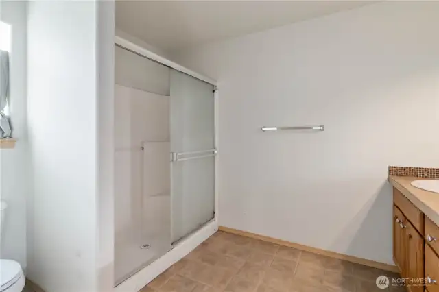En suite bathroom