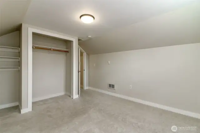 Another view of the second big upstairs bedroom.