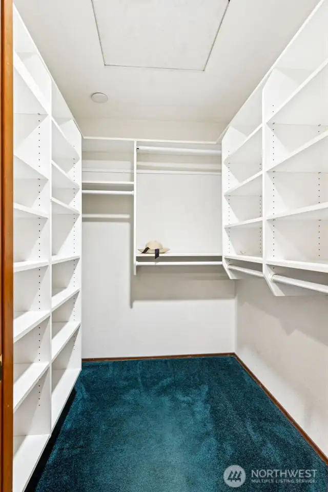 Primary Bedroom Walk-in Closet