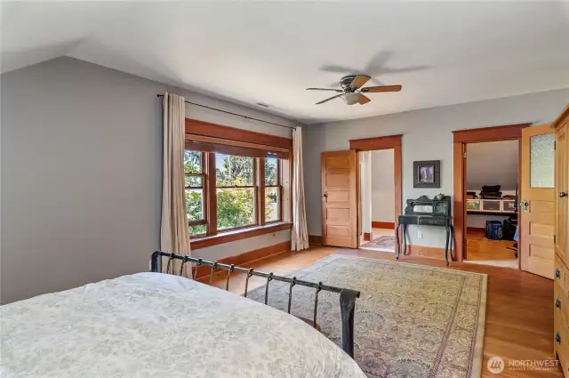 Room enough to create a sitting area.