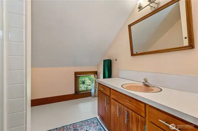 Primary bathroom.