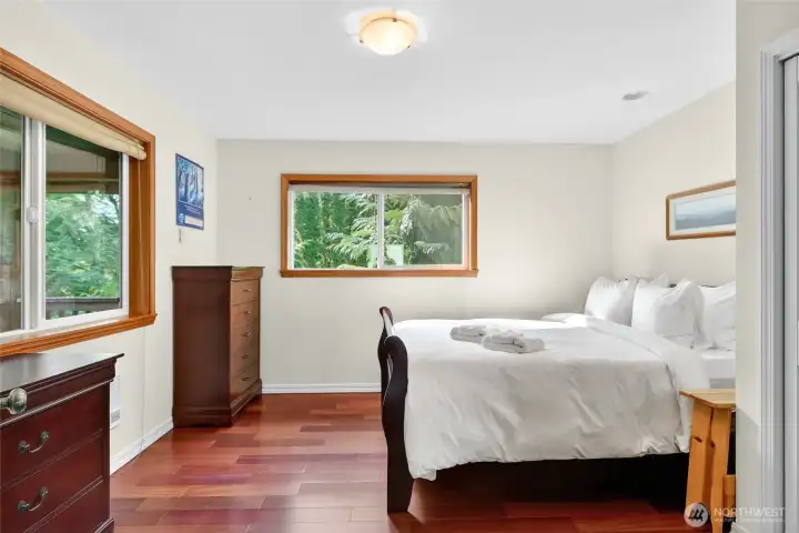 2nd Bedroom/ French doors / Main floor