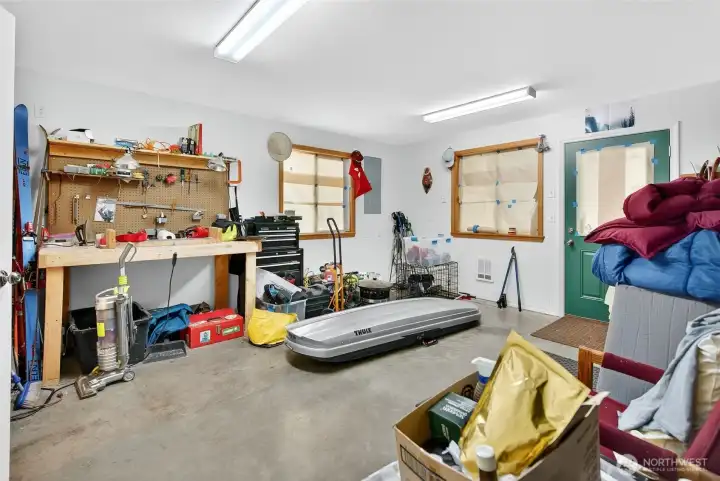 Two Car Garage.