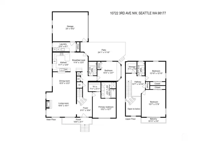 This Broadview home features a highly desirable floor plan.