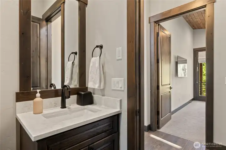 Powder room.