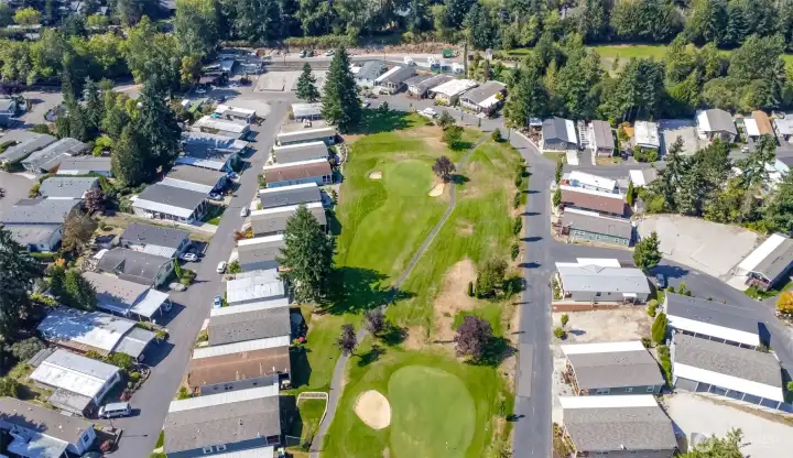 Golf View, locateed at the end of the long golf green