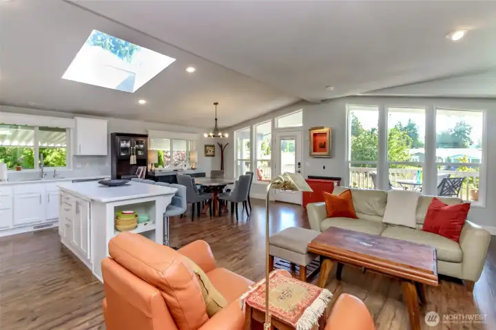 Lots of Natural Light & Large Windows