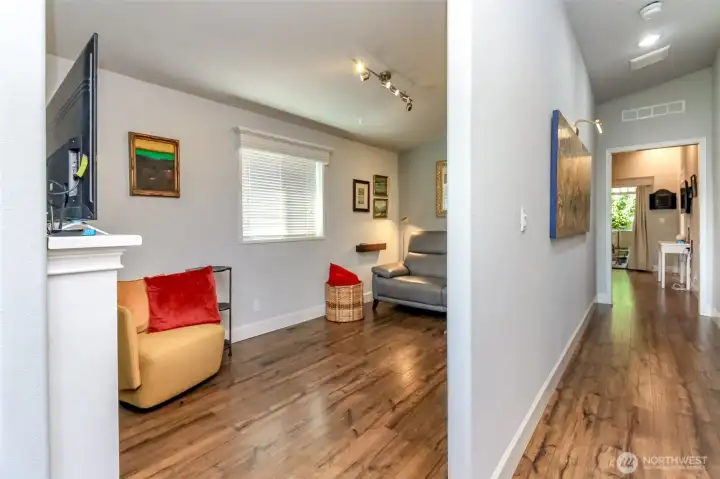 Den / Office & Hallway