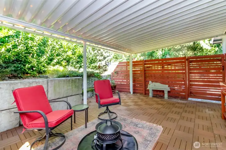 Covered Patio Space