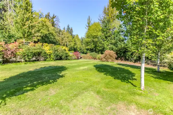 Extra community maintained yard common space to utiliize right behind #11, free acreage!