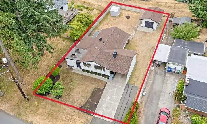 View of the property.-property lines are approximate.