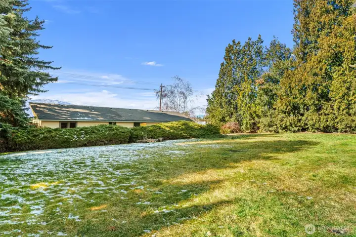 Terraced yards provide lots of options.  Build an adu??  Another home?