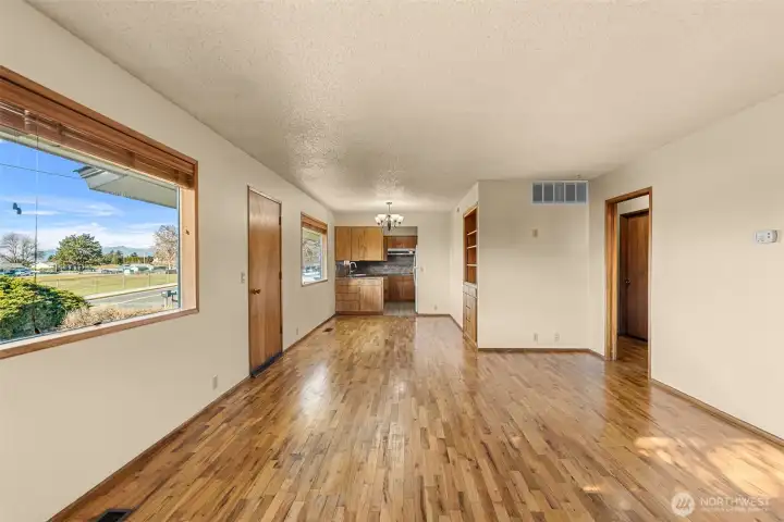 More day rooms...open for comfortable living.