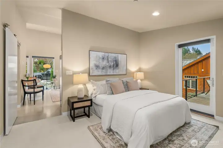 Guest Suite Bedroom Area