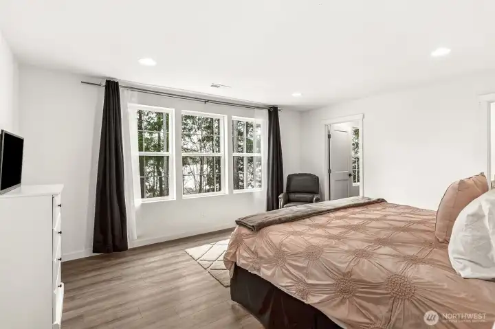 Primary Bedroom with Water Views