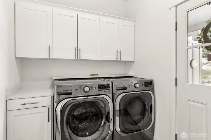 Laundry Room Complete with Storage - Washer/Dryer not Included