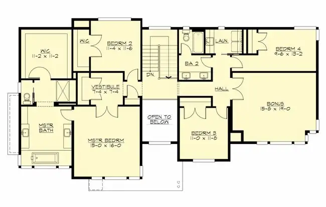 Floor plan and dimensions subject to change.