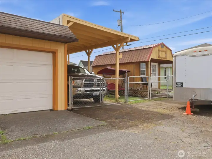 Alley Access is located at the rear of property.