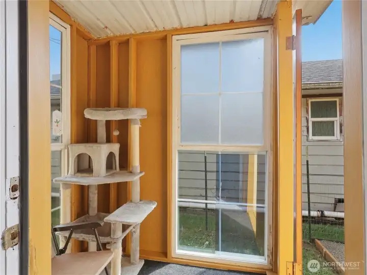 Enclosed Porch.
