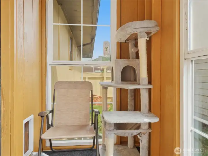 Enclosed Porch.