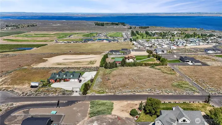 Panoramic Potholes Reservoir views from this elevated 1.17± acre homesite in Curlew Crest Estates.