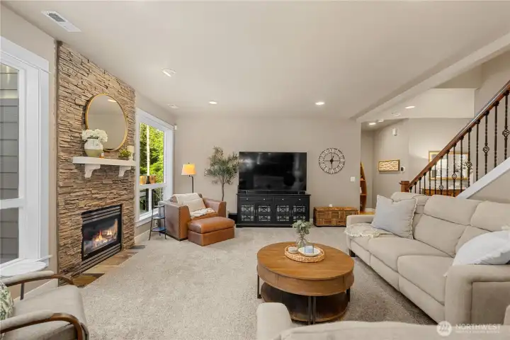 Meticulously maintained & thoughtfully updated... central A/C for year-round comfort.