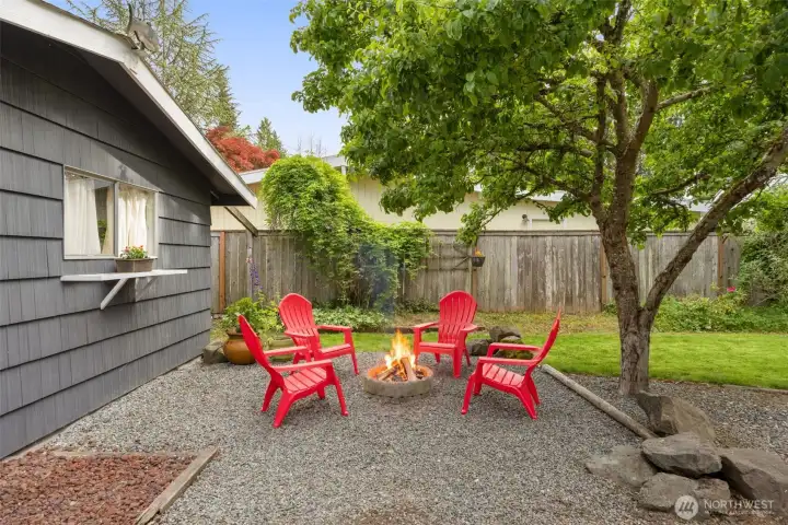 propane fire pit (not used in a few years, not sure if working)
