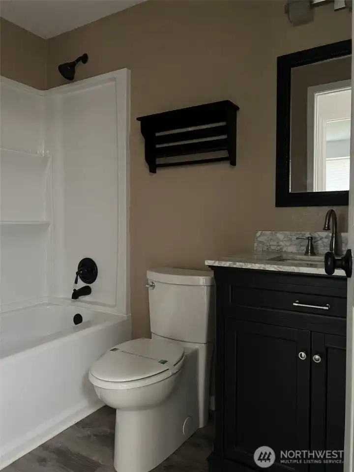 Hall full bath