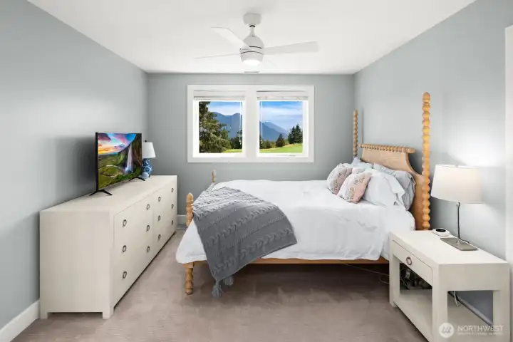 2nd of 3 bedrooms on upper level 2nd of 3 bedrooms on upper level