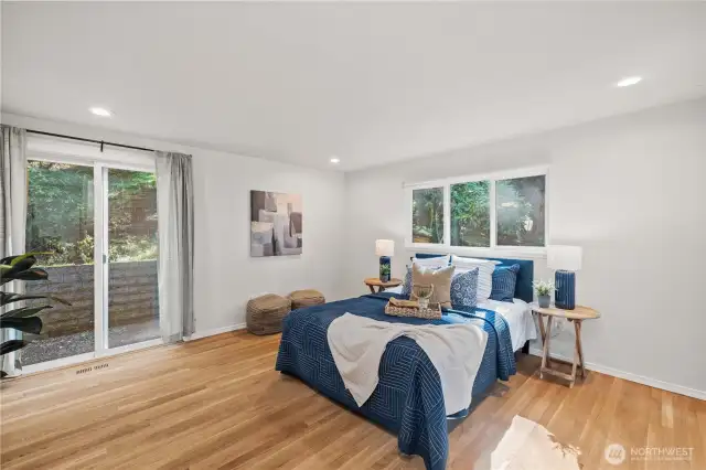 Primary Bedroom with Access to Yard