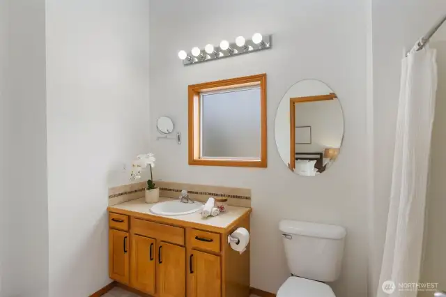 Upstairs primary bath